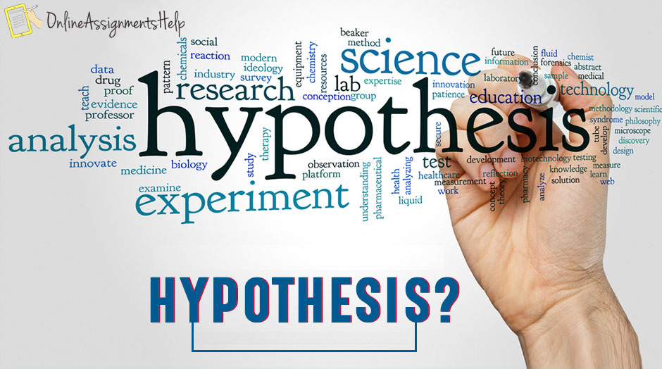 development of a hypothesis