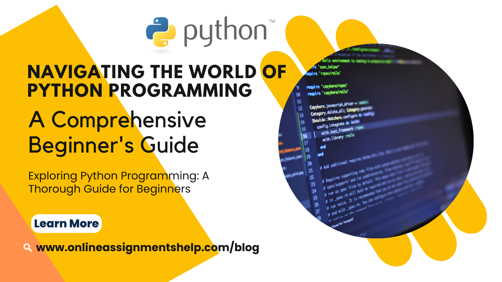 Navigating the World of Python Programming: A Comprehensive Beginner’s Guide